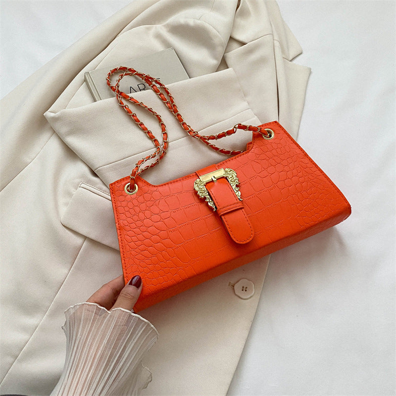 Women’s Crossbody Bag | Chain | Small Square | Fashion