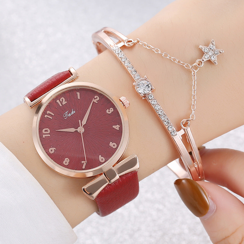 Women’s Student Quartz Watch Set | Fashion | Casual
