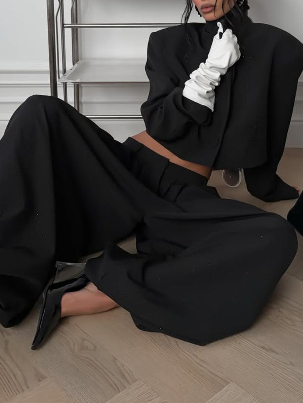 Women’s Fashion Black Set | Black | Elegant | Party