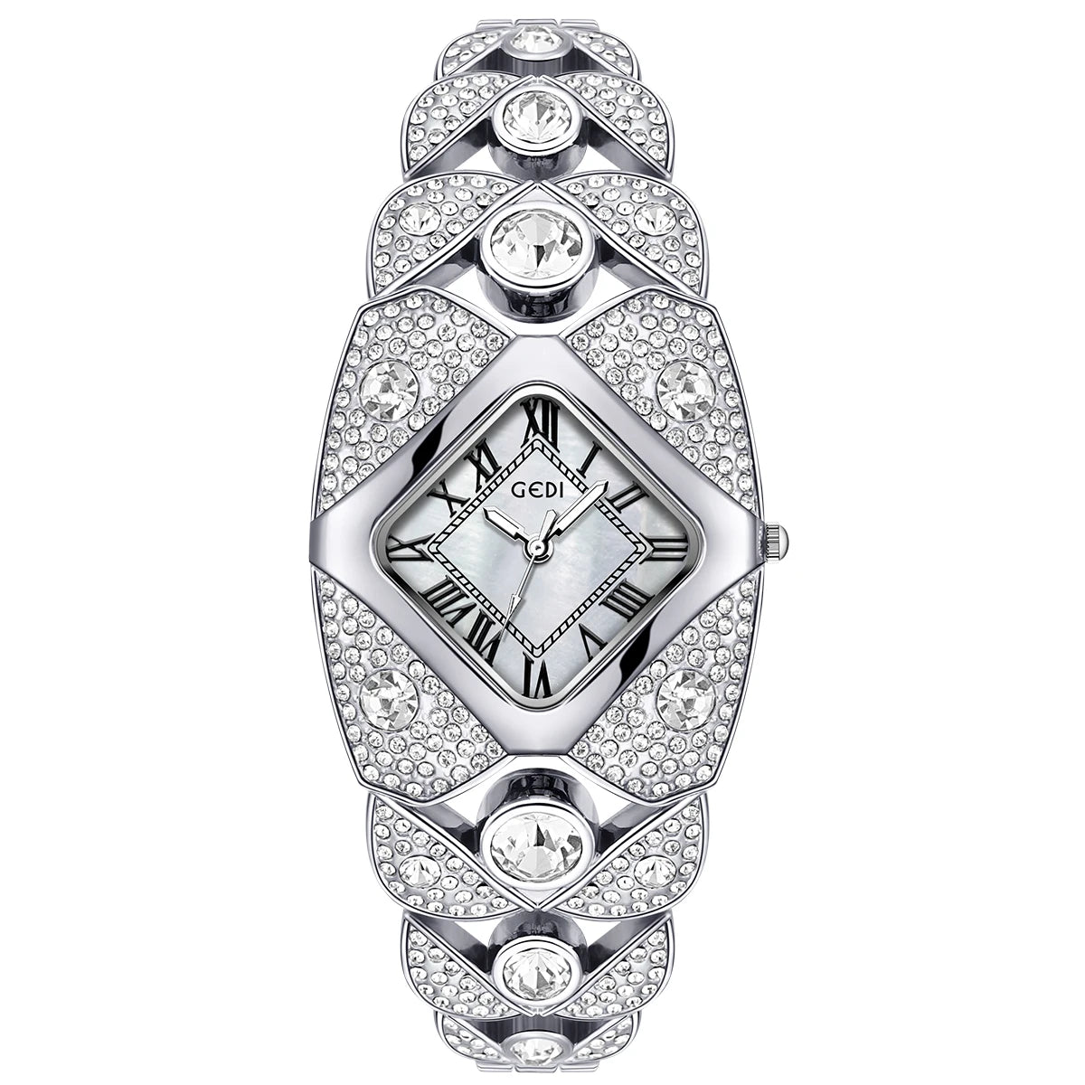 Women’s Diamond Inlaid Quartz Watch | Light Luxury | Waterproof | Gift