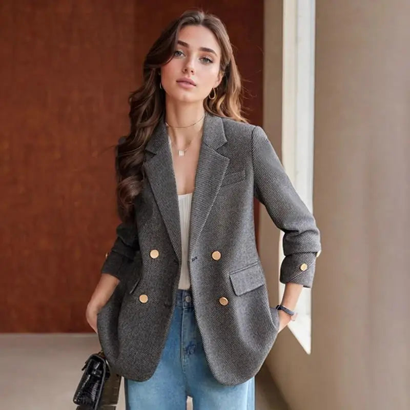 Women’s Elegant Office Blazer Outerwear