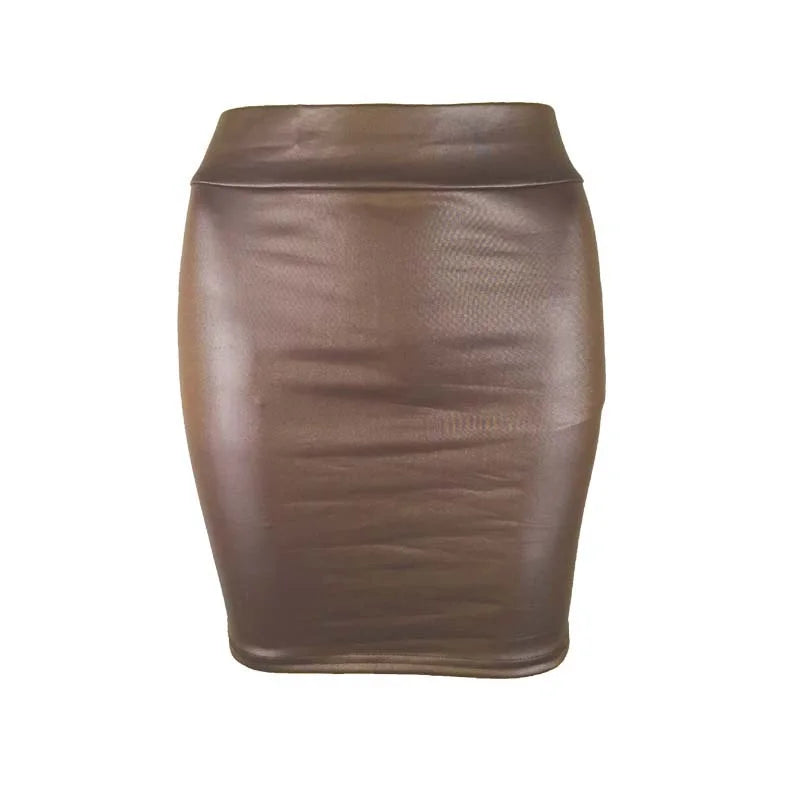 Women’s High Waist Mini Skirt Bottom – Slim Fit Pencil Skirt for Clubwear & Office Style