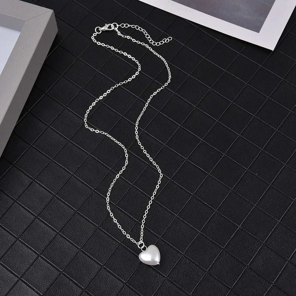 Women’s Jewelry Pearl Choker Necklace | Kpop | Double Layer | Cute