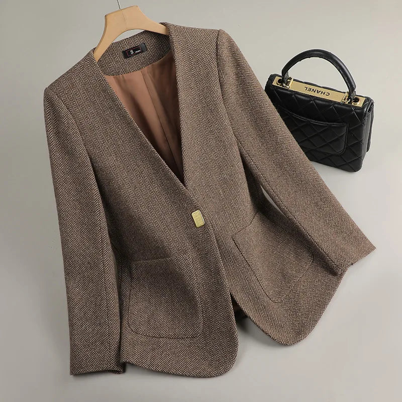 Women’s Blazer Outerwear | Office | Elegant