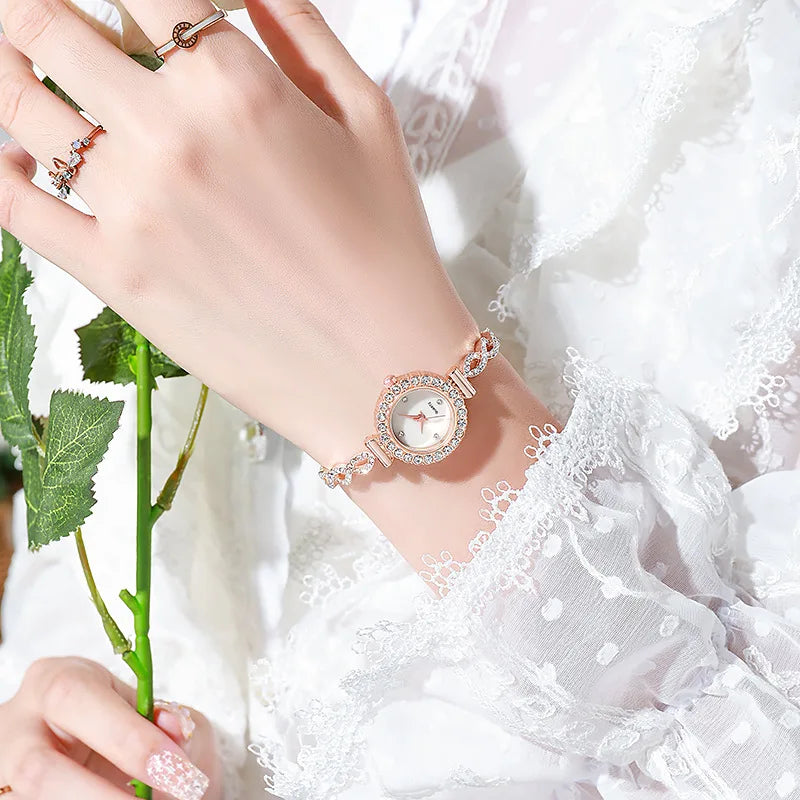 Women’s Rhinestone Quartz Watch | Elegant | Fashion | Gift