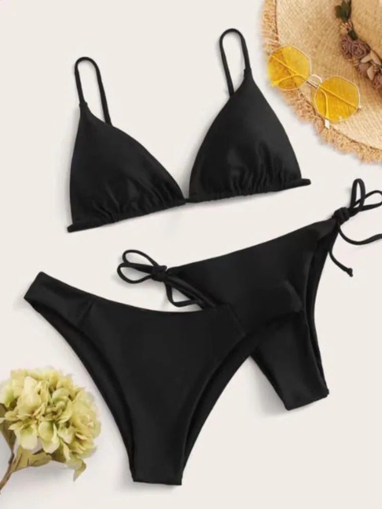 Women’s Swimwear Push Up Bikini 3 Piece