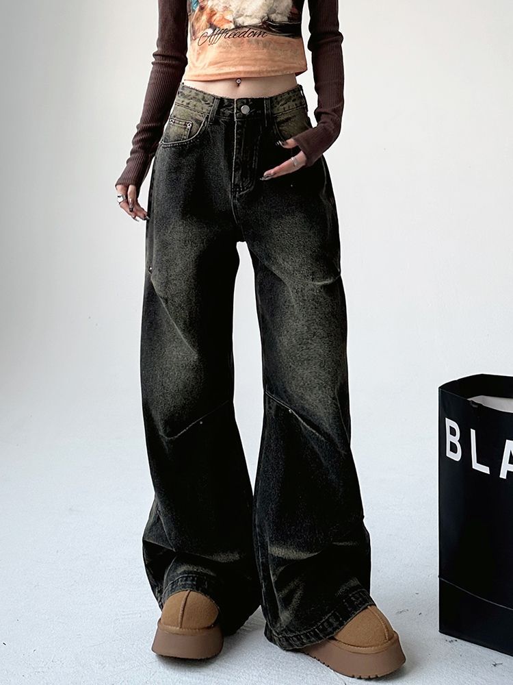 Women’s Wide Leg High Waist Pants Bottoms | Loose Fit | Elegant | Casual