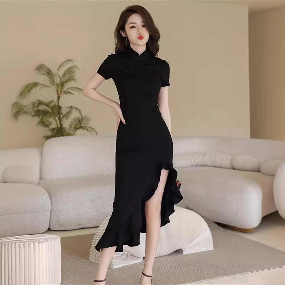 Women’s Cheongsam Midi-Maxi Dress | Elegant | Traditional | Formal