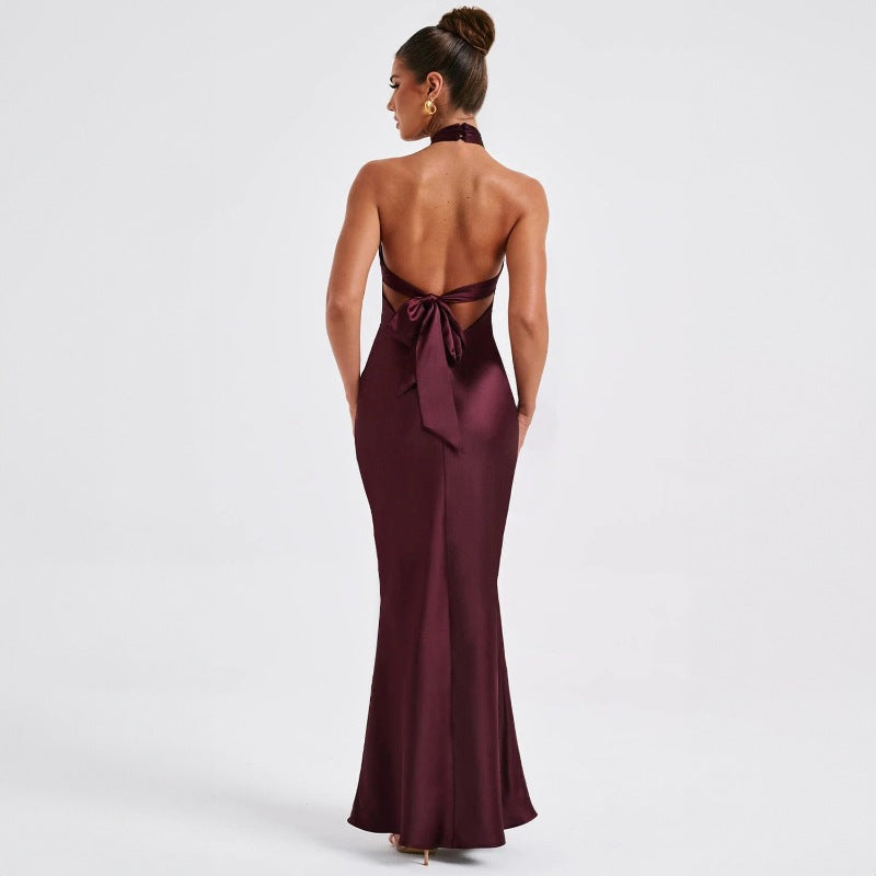 Women’s Backless Sleeveless Maxi Dress | Summer | Elegant | Party
