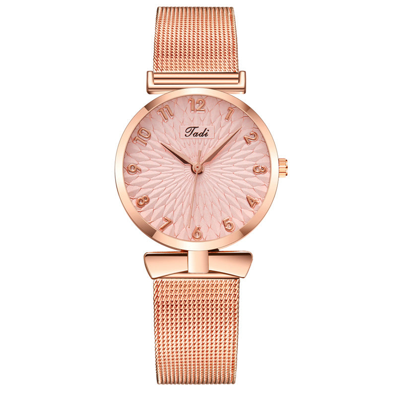Women’s Bowknot Digital Sunflower Watch | Fashion | Cute | Casual