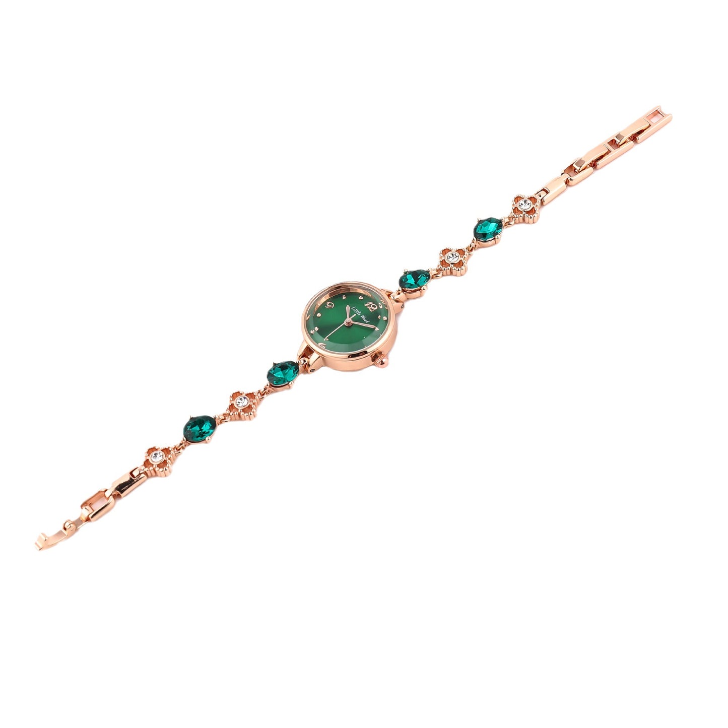 Women’s Green Dial Quartz Watch | Elegant | Minimal | Gift