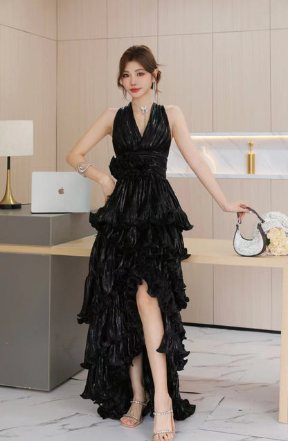 Women’s Dovetail Ruffled Dress | Fashion | Elegant | Party