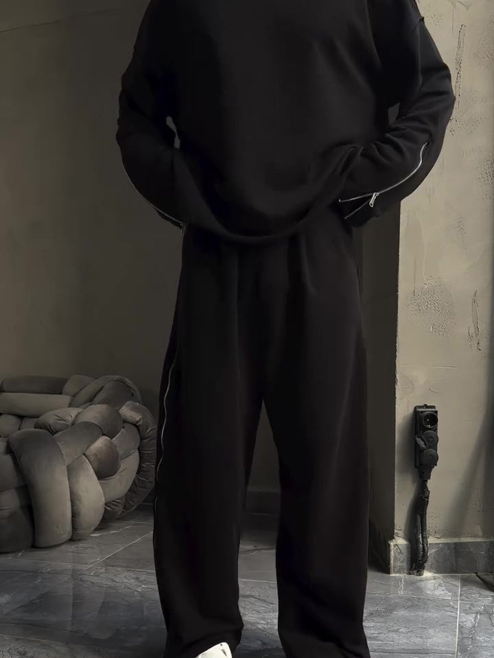 Men’s Oversized Set | Black | Casual | Streetwear