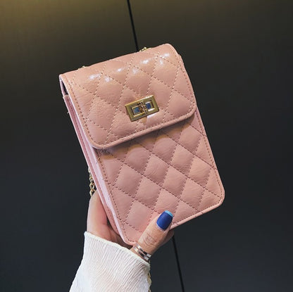 Women’s Shoulder Mini Bag | Diamond Pattern | Fashion | Chic
