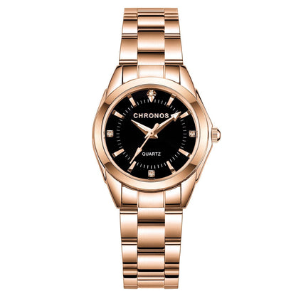 Women’s Waterproof Diamond Quartz Watch | Casual | Fashion | Elegant