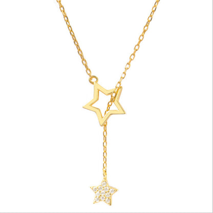 Women’s Jewelry Star Pendant Necklace | Minimal | Elegant | Everyday