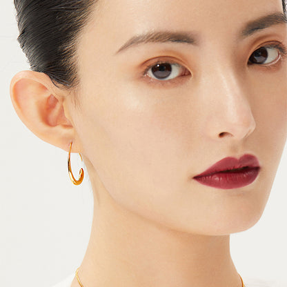 Women’s Jewelry Crescent Drop Earrings | Elegant | Minimal | Everyday