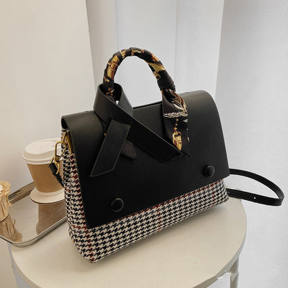 Women’s Crossbody Bag | Grid Pattern | Fashion | Casual