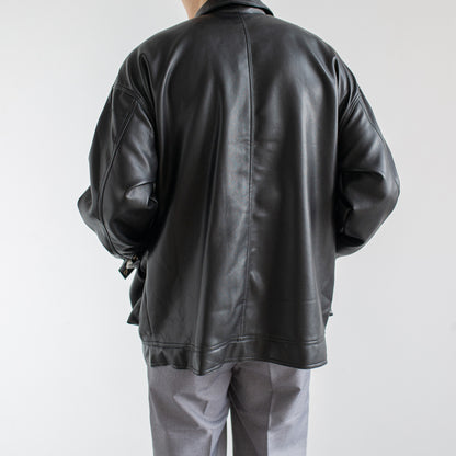 Men’s Leather Jacket Outerwear | Black | Chic | Trendy