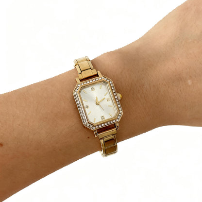 Women’s Square Diamond Look Quartz Watch | Stylish | Elegant | Customizable
