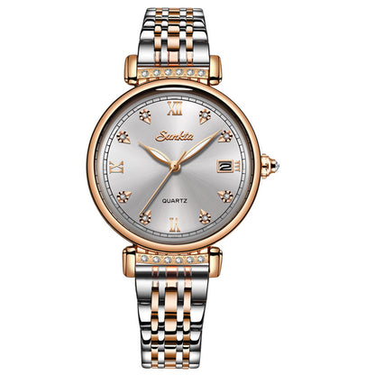 Women’s Waterproof Quartz Watch | Casual | Everyday | Elegant