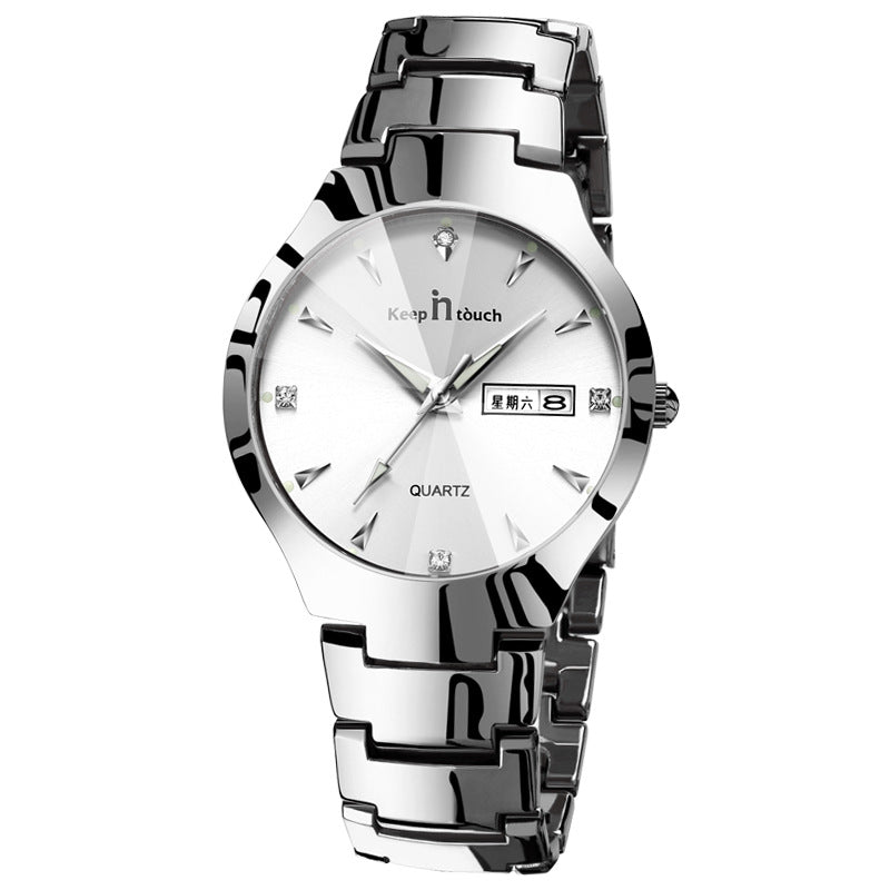 Women’s Luminous Quartz Watch | Calendar | Unisex | Everyday