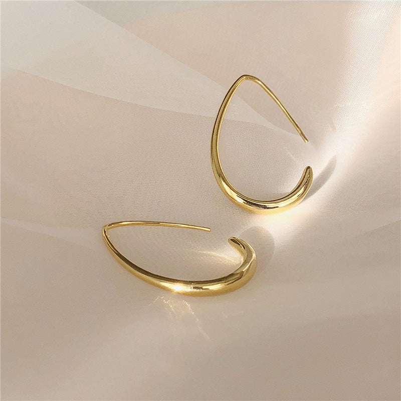 Women’s Jewelry Crescent Drop Earrings | Elegant | Minimal | Everyday
