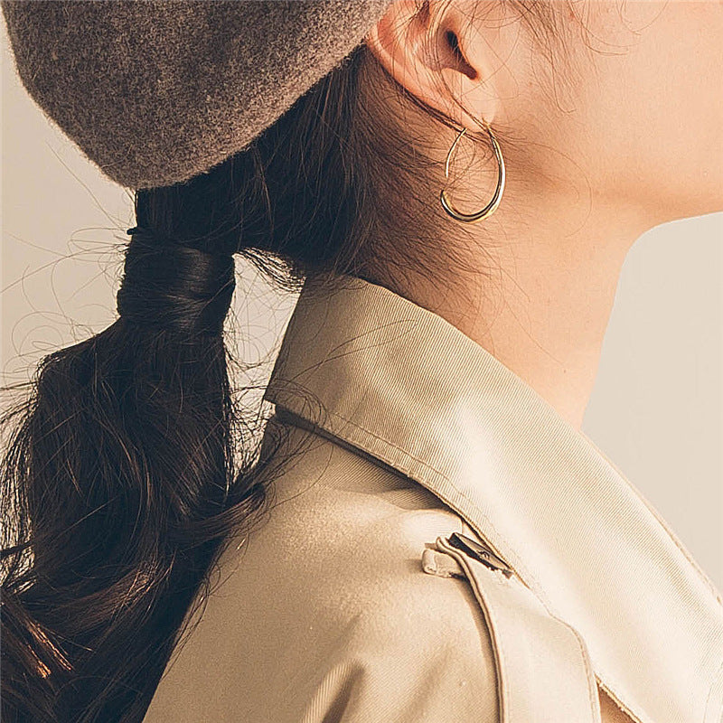 Women’s Jewelry Crescent Drop Earrings | Elegant | Minimal | Everyday