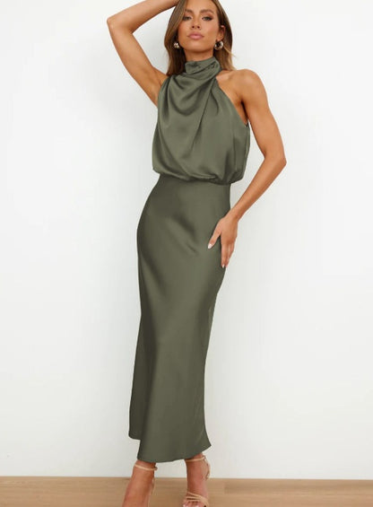 Women’s Sleeveless Evening Dress | Elegant | Party | Summer