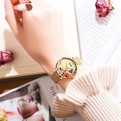 Women’s Waterproof Belt Quartz Watch | Simple | Casual | Everyday