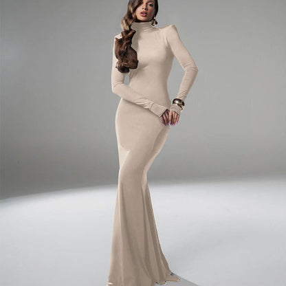 Women’s Backless Evening Maxi Dress | Party | Slim Fit | Elegant