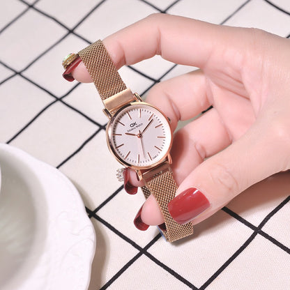 Women’s Waterproof Strap Quartz Watch | Minimal | Everyday | Casual