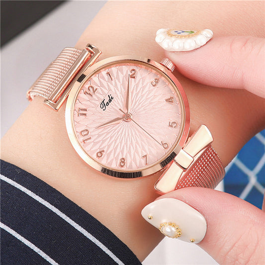 Women’s Bowknot Digital Sunflower Watch | Fashion | Cute | Casual
