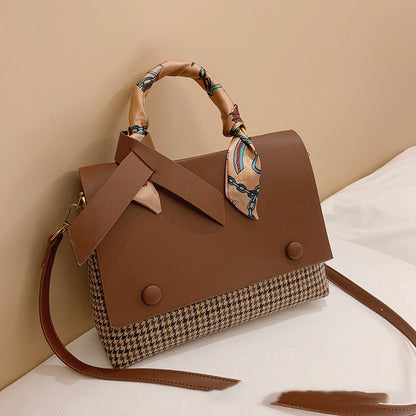Women’s Crossbody Bag | Grid Pattern | Fashion | Casual