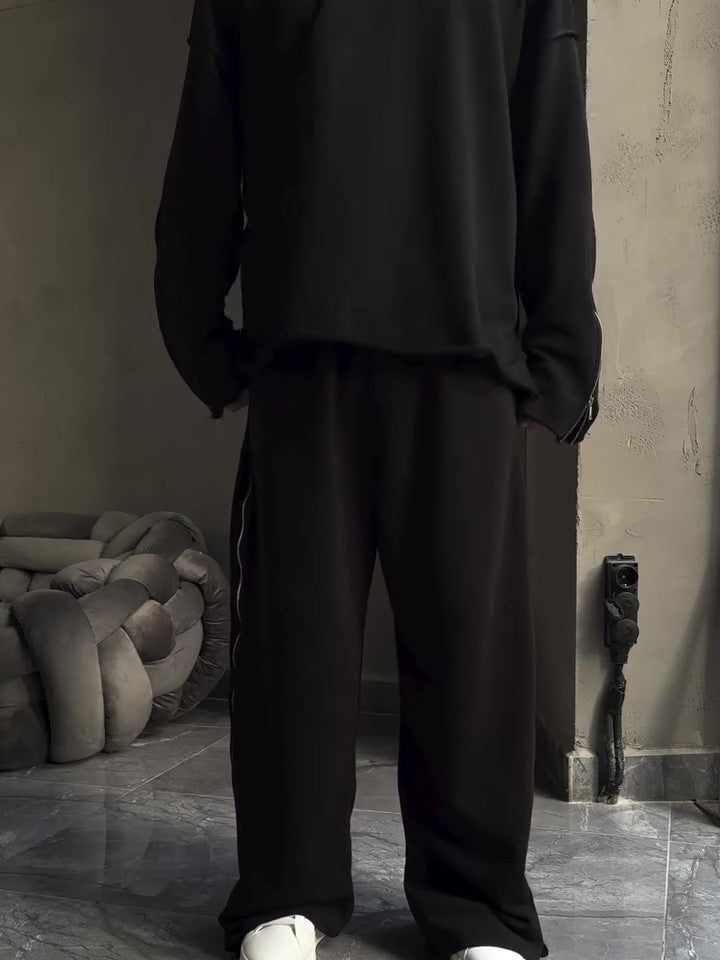 Men’s Oversized Set | Black | Casual | Streetwear