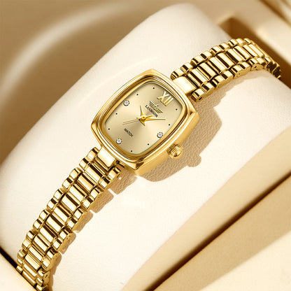Women’s Petite Gold Quartz Watch | Vintage | Elegant | Minimal