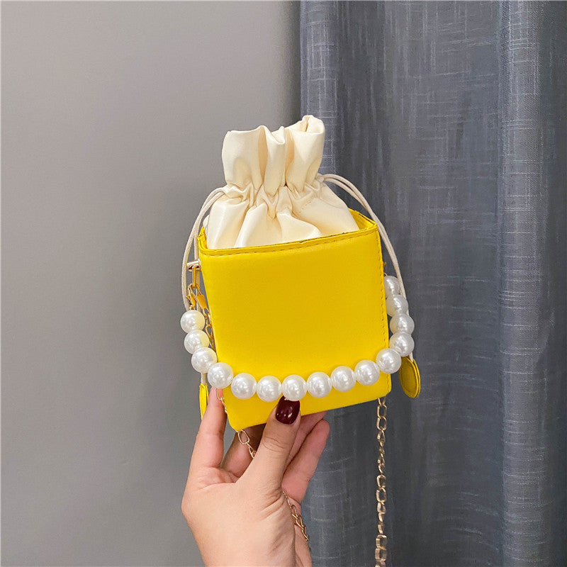 Women’s Shoulder Mini Bag | Drawstring Box Design | Casual | Everyday