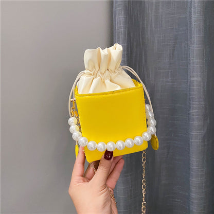 Women’s Shoulder Mini Bag | Drawstring Box Design | Casual | Everyday