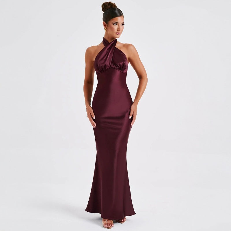 Women’s Backless Sleeveless Maxi Dress | Summer | Elegant | Party