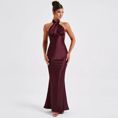 Women’s Backless Sleeveless Maxi Dress | Summer | Elegant | Party