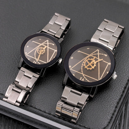 Women’s Gear Compass Steel Quartz Watch | Unisex | Casual | Everyday Couple