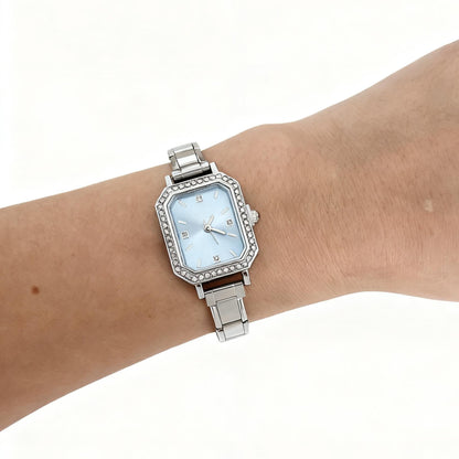 Women’s Square Diamond Look Quartz Watch | Stylish | Elegant | Customizable