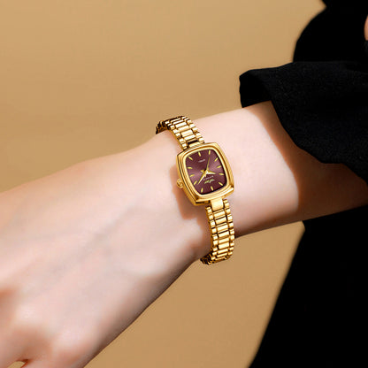 Women’s Petite Gold Quartz Watch | Vintage | Elegant | Minimal