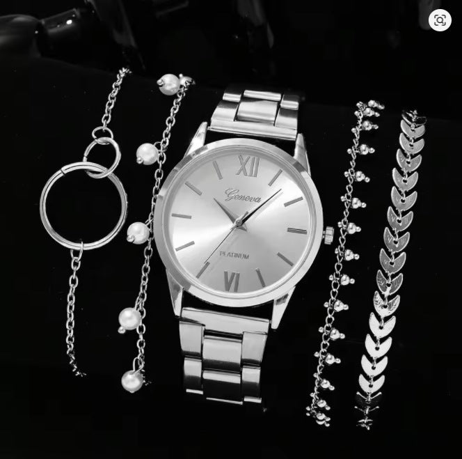 Women’s Quartz Watch Set | Elegant | Fashion | Gift