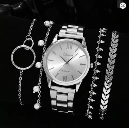 Women’s Quartz Watch Set | Elegant | Fashion | Gift