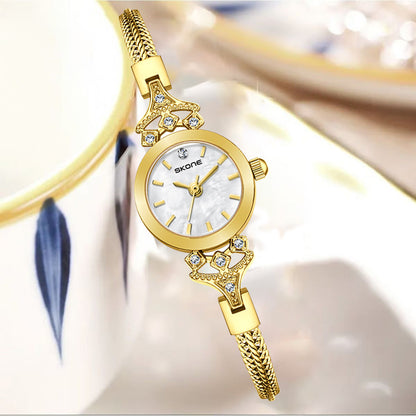 Women’s Waterproof Quartz Watch | Elegant | Small Dial | Premium