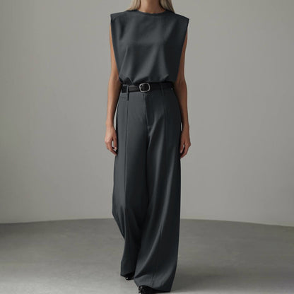 Women’s Elegant Set | Sleeveless | Casual | Chic