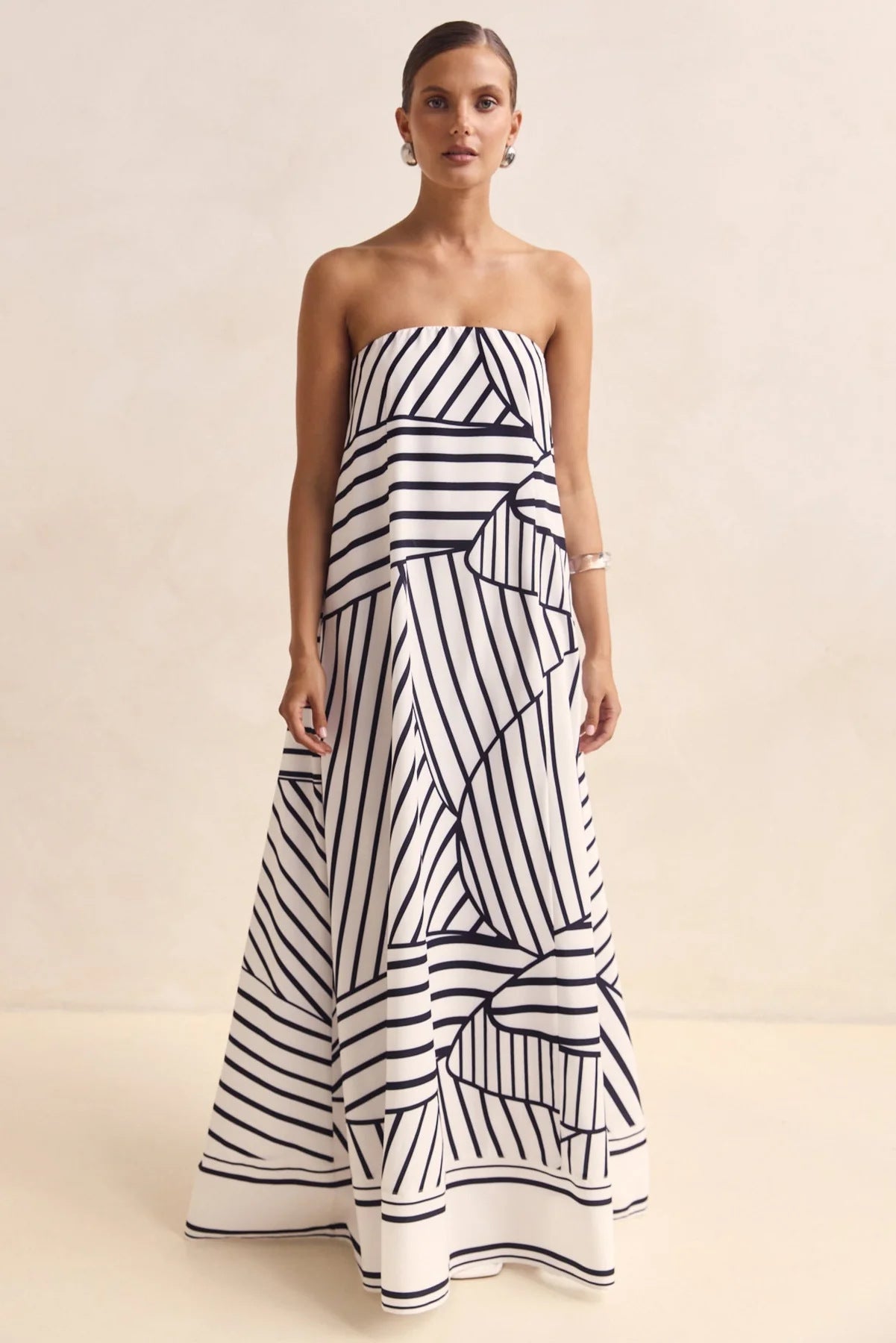 Women’s Off Shoulder Printed Slip Dress | Elegant | Summer | Casual