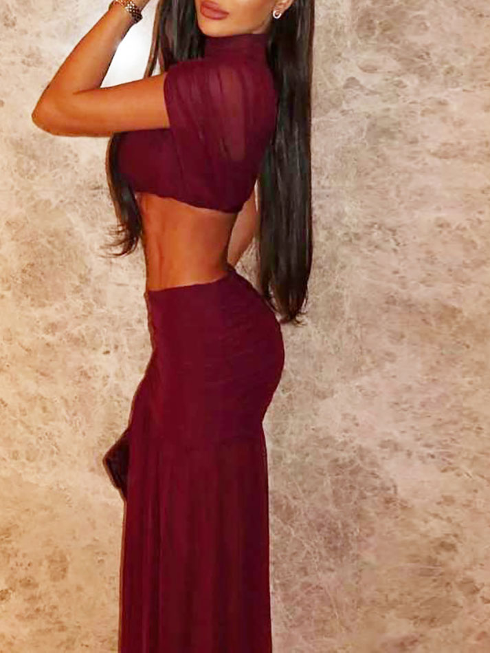 Women’s Party Set | Solid Color | Elegant | Chic