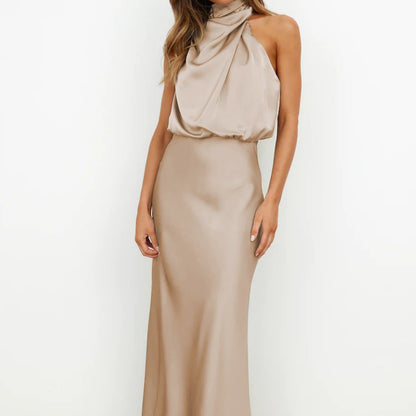 Women’s Sleeveless Evening Dress | Elegant | Party | Summer